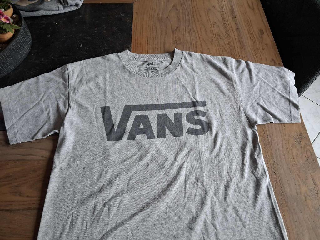 t-shirt grijs merk vans  – maat xl = maat L, Vêtements | Hommes, T-shirts, Gris, Enlèvement ou Envoi, Taille 52/54 (L), Porté