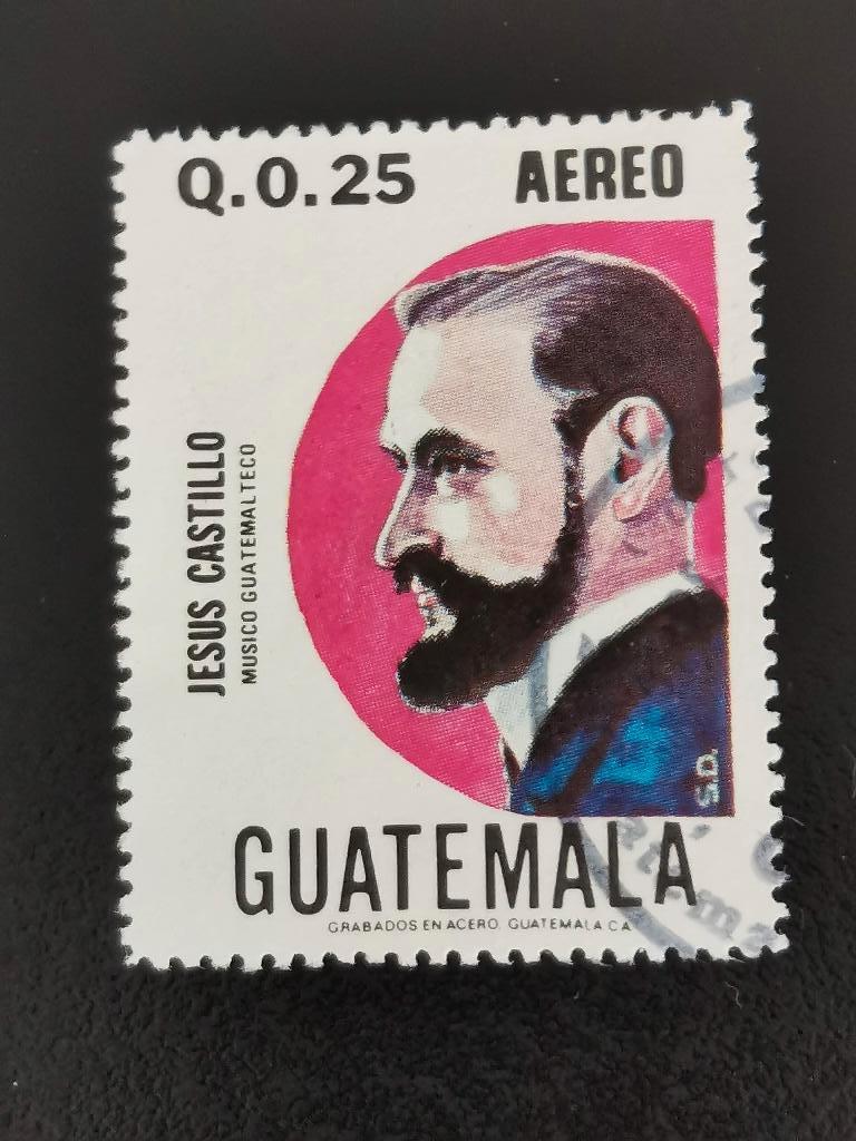 Guatemala 1981 - bekende personen, Ophalen of Verzenden, Gestempeld, Midden-Amerika