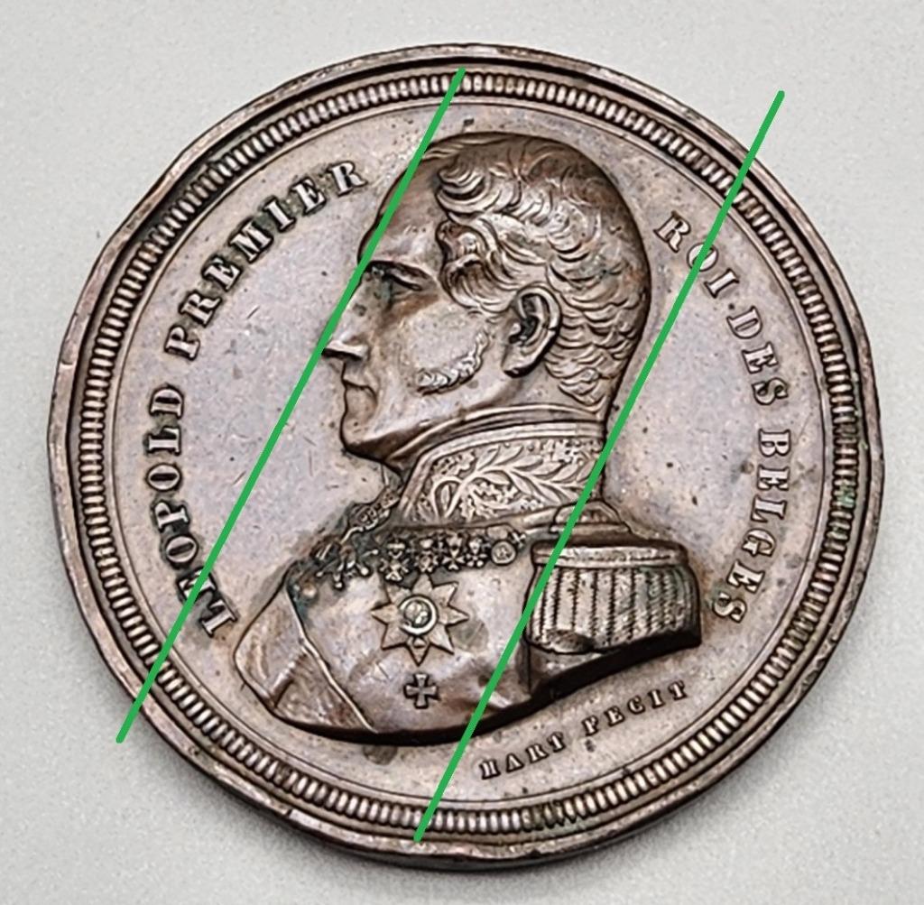 Medaille Cholera 1849 Leopold I, Verzamelen, Ophalen of Verzenden