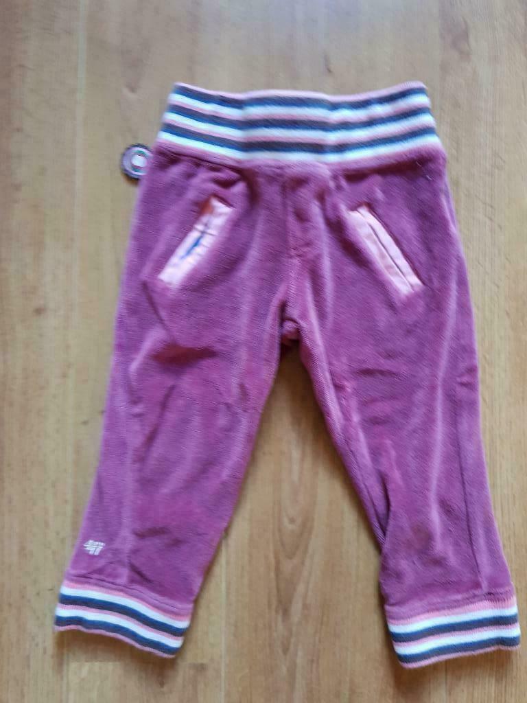 4FF roze velours broek 86-92, Pantalon, Enlèvement ou Envoi, Utilisé, 4 funky flavours
