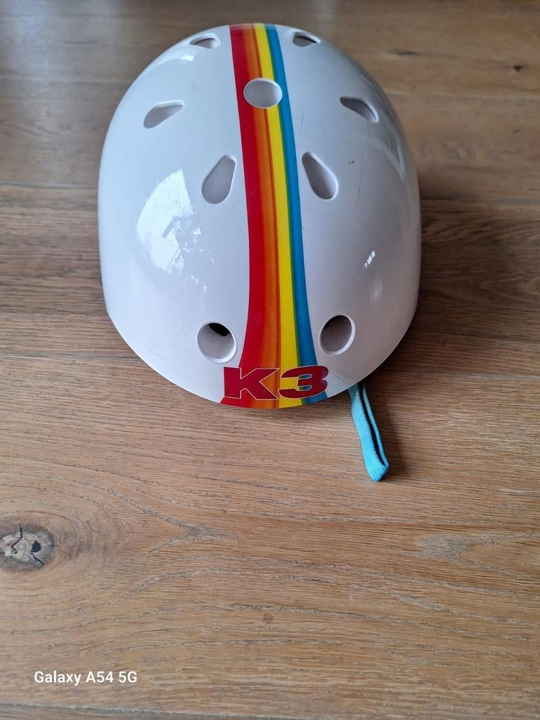 Fietshelm/skatehelm K3, Fietsen en Brommers, Ophalen, Gebruikt