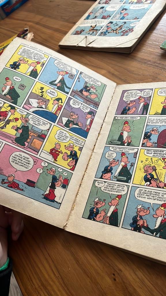 Popeye, Boeken, Stripverhalen, Eén stripboek, Ophalen, Gelezen