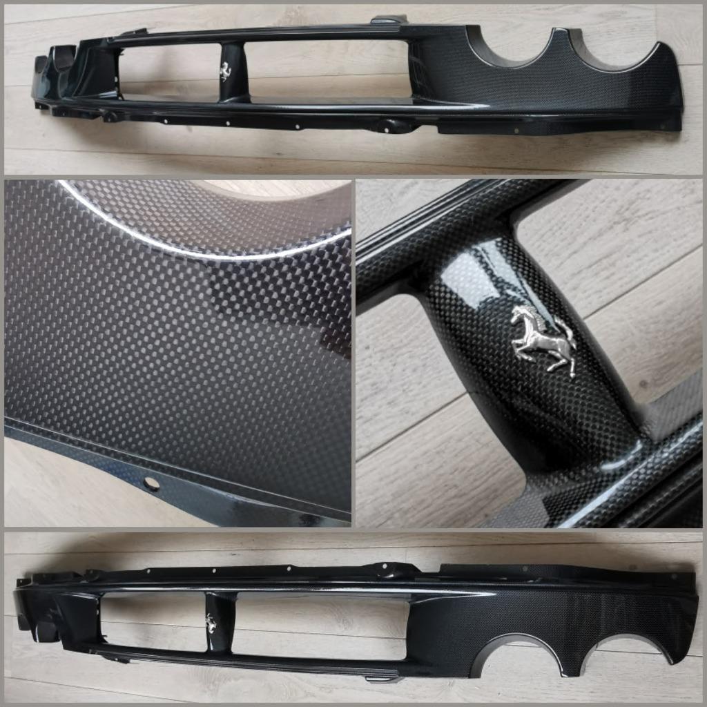 Ferrari 430 F430 Scuderia Carbon Paneel, Autos : Pièces & Accessoires, Carrosserie & Tôlerie, Arrière, Enlèvement ou Envoi, Haillon arrière