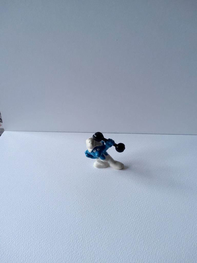 Sterk plagiaat Smurf, Verzamelen, Smurfen, Ophalen of Verzenden, Gebruikt, Potige Smurf, Poppetje, Figuurtje of Knuffel