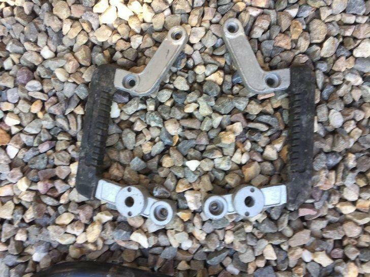 Kawasaki KLR600/ 650 passagiers handgrepen, Motoren, Ophalen of Verzenden, Gebruikt