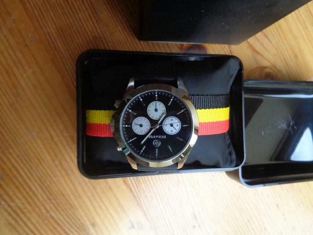 Rodania Mannenhorloge Special Edition Rode Duivels, Enlèvement ou Envoi, Neuf