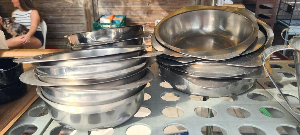 Inox groentenpotjes, Ophalen, Inox