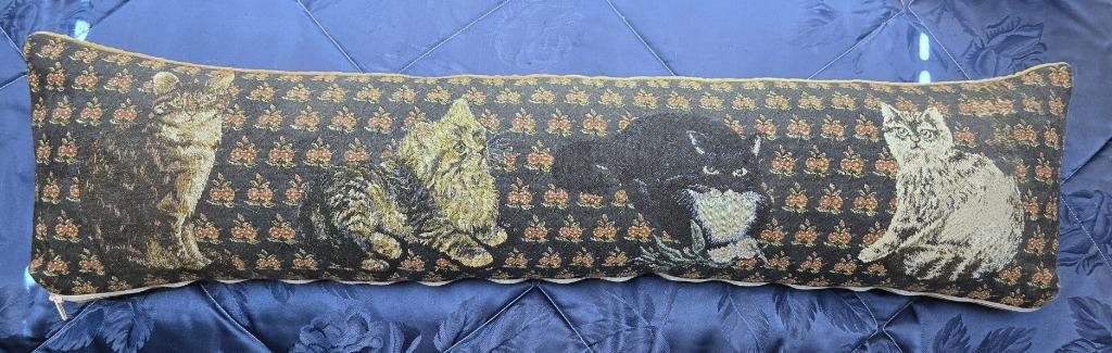 Kussen katten - exclusief textiel, Huis en Inrichting, Woonaccessoires | Kussens, Gebruikt, Overige kleuren, Ophalen