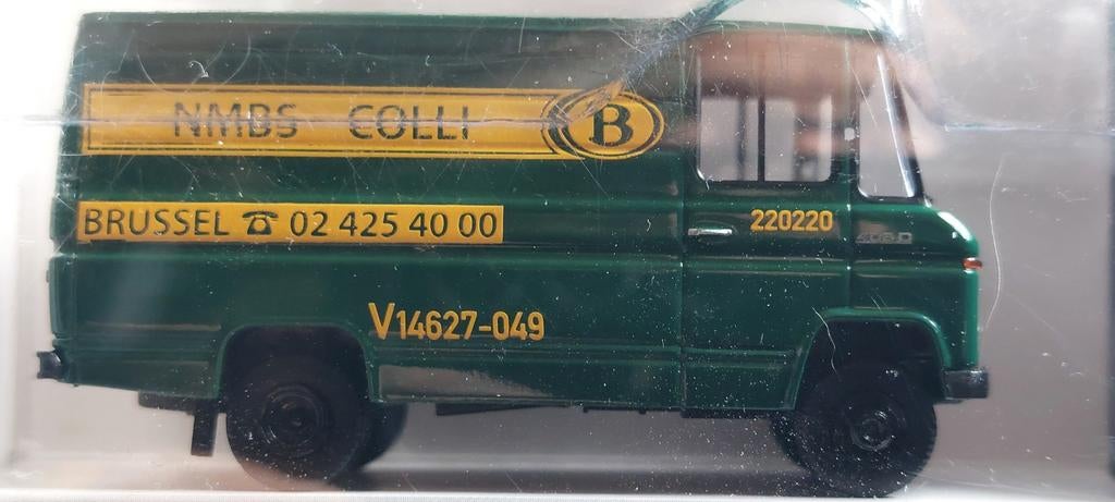 H0LK 0122 NMBS SERVICE MERCEDES-BENZ 1/87, Enlèvement ou Envoi, Neuf, Bus ou Camion, Brekina