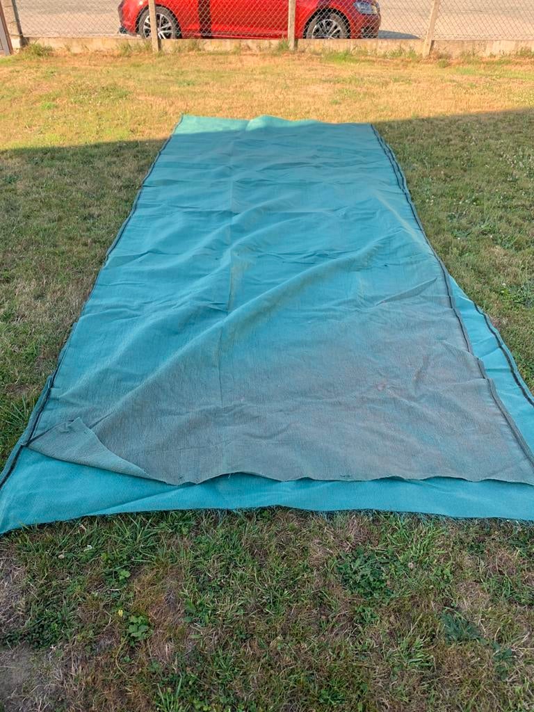 Groen zichtbreeknet, geen inkijk., Tuin en Terras, Ophalen, Kunststof, Gebruikt, 200 cm of meer