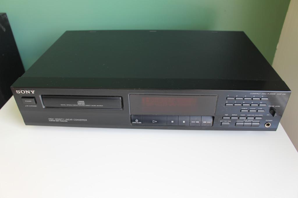 Vintage Sony CD-speler CDP-215, Ophalen, Gebruikt, Sony