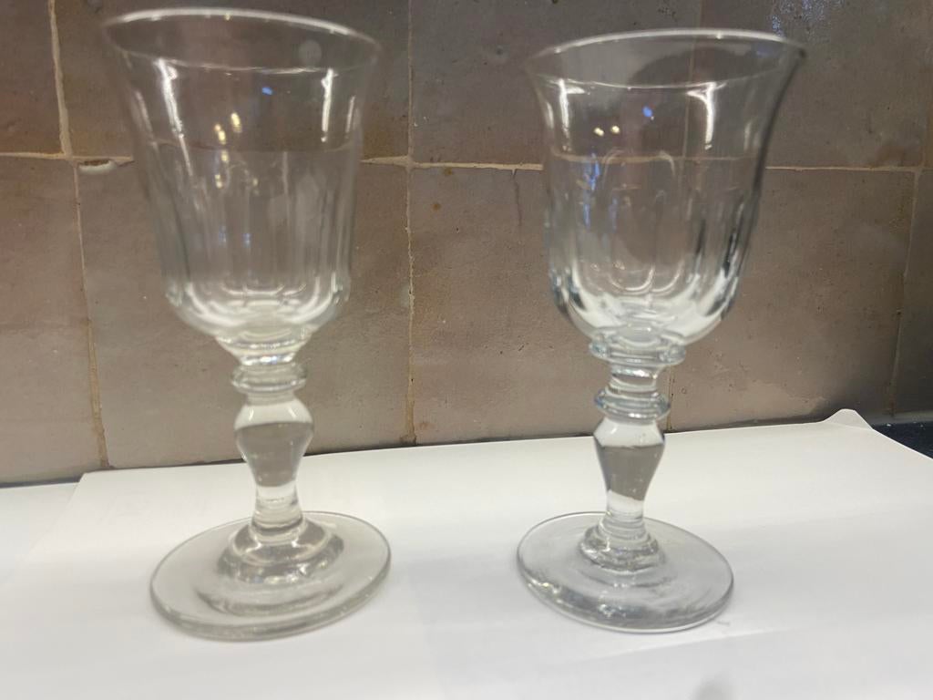 Deux verres pour Porto de style Régence, Enlèvement ou Envoi
