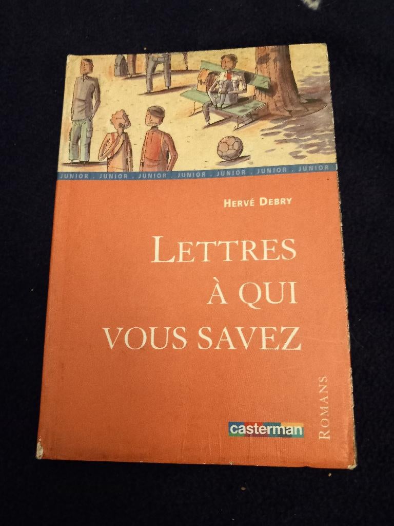 Livre "Lettres à qui vous savez" junior, Enlèvement, Utilisé, Edition Casterman