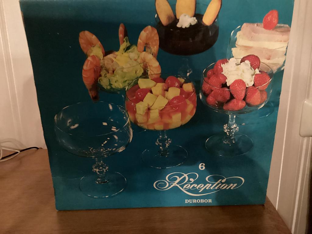 Receptieglazen:Durobor 2X6, Ophalen of Verzenden, Nieuw, Complete set