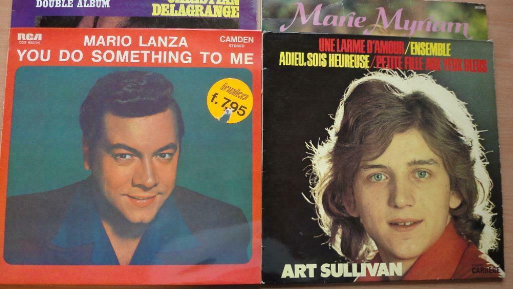 10 Franse vinyl LP's uit de jaren 70 voor € 3 stuk, Ophalen of Verzenden
