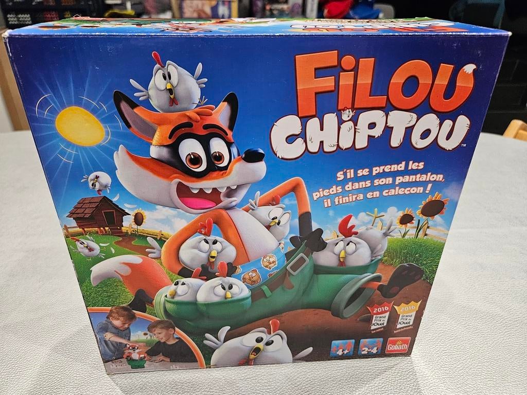 Jeu de société pour enfants Filou Chiptou en très bon état, Hobby & Loisirs créatifs, Jeux de société | Autre, Trois ou quatre joueurs