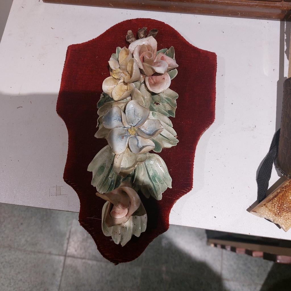 Mooie bloemen op plankje, Antiek en Kunst, Ophalen