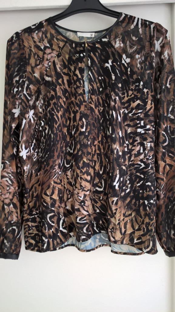 50 % de réduction /Joli chemisier neuf SUPER TRASH/, Neuf, Taille 38/40 (M), Supertrash, Noir