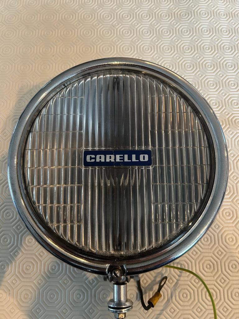 Carello vintage koplampen - mist en verstraler, Auto-onderdelen, Verlichting, Ophalen of Verzenden, Gebruikt, Fiat