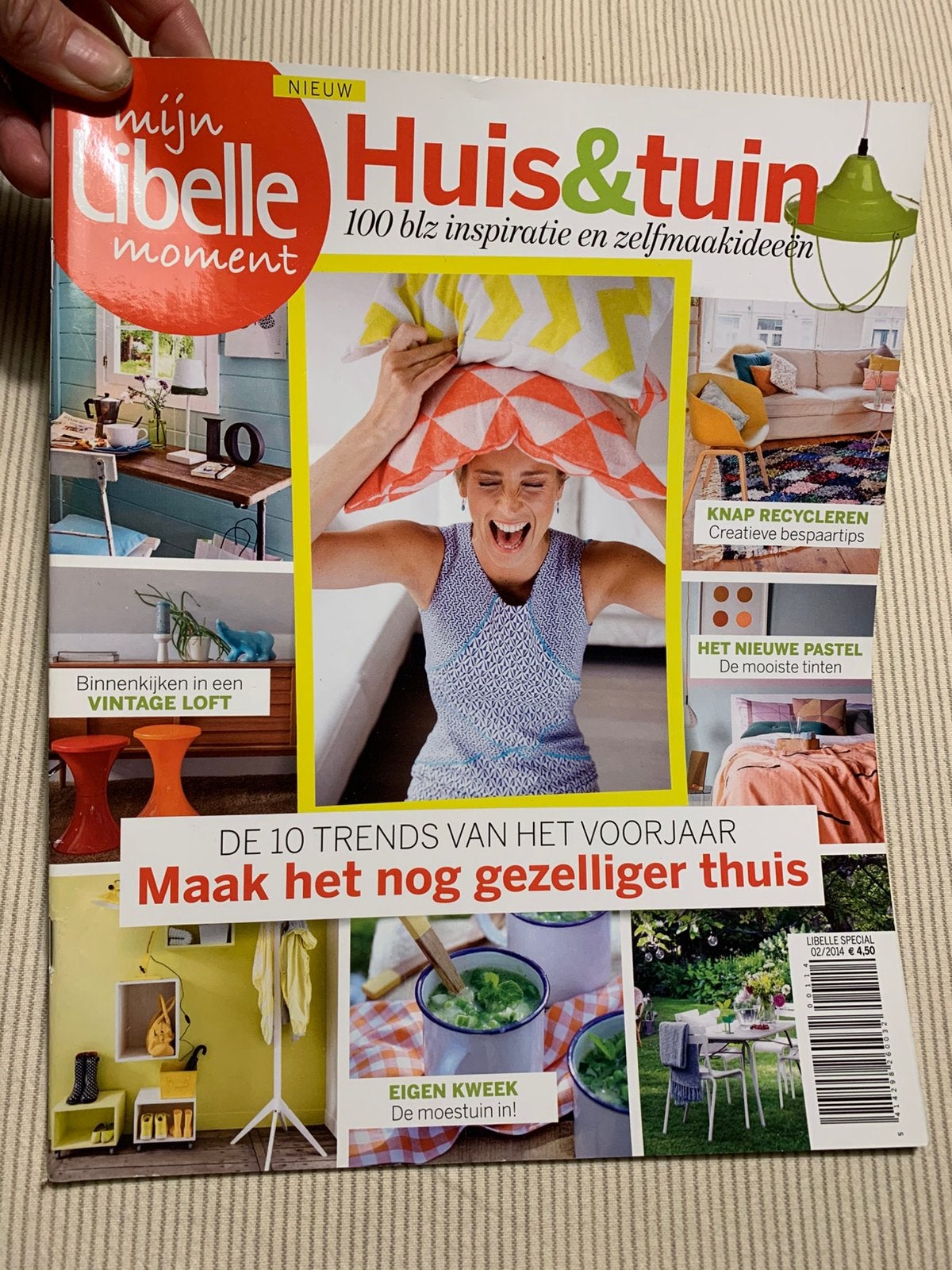 libelle huis en tuin de 10 trends van het voorjaar, Ophalen