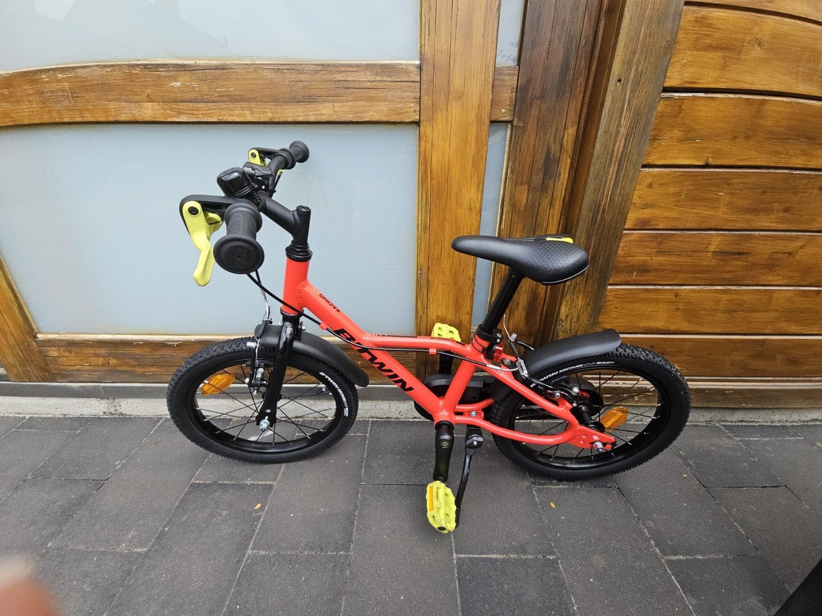 Jongens fiets vanaf +- 4 jaar, Enlèvement