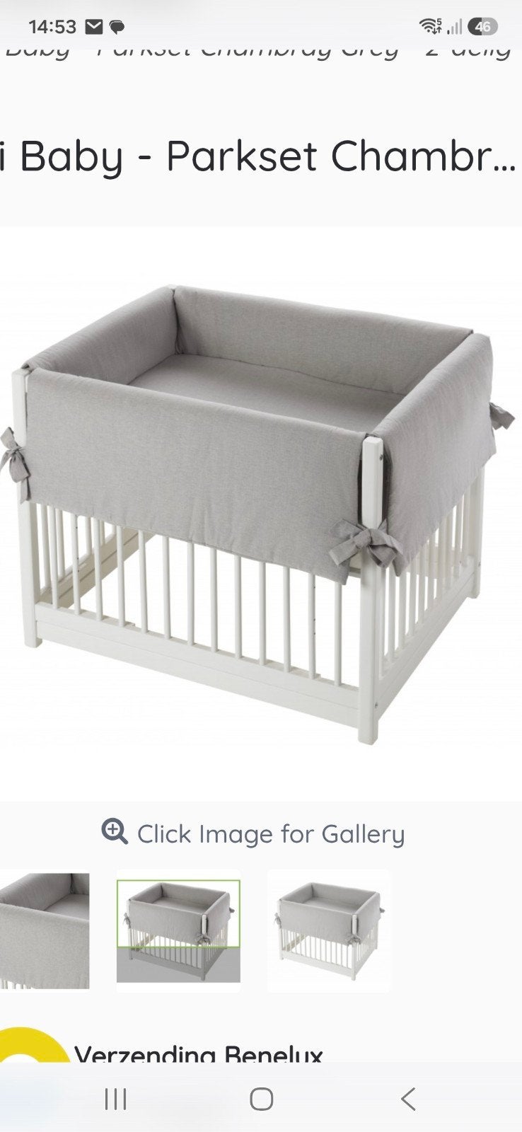 Parkomranding Di baby, Kinderen en Baby's, Ophalen, Zo goed als nieuw, Rechthoekig, Boxkleed