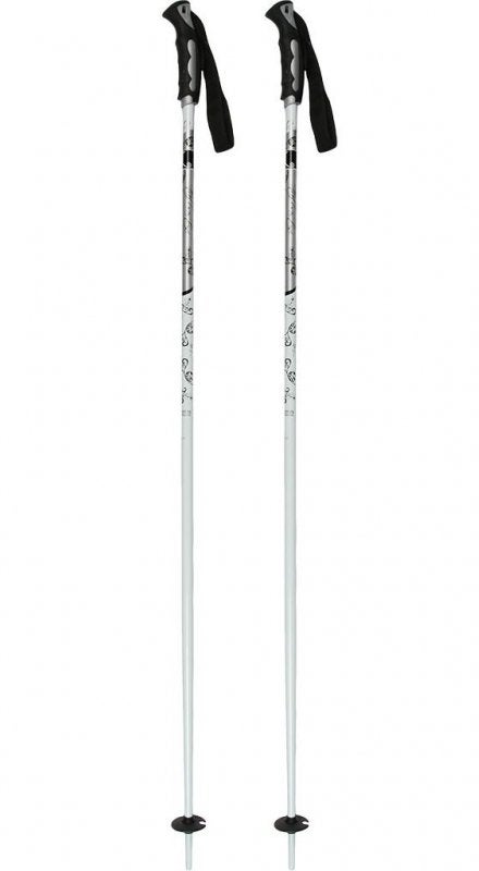 Bâtons de ski ITALBASTONI LADY SILVER 125 cm (NOUVEAUX), Neuf, Autres marques, Carving, Bâtons