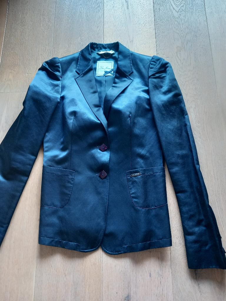 BLAZERJAS DONKERBLAUW, Blauw, Liu Jo, Ophalen of Verzenden, Zo goed als nieuw