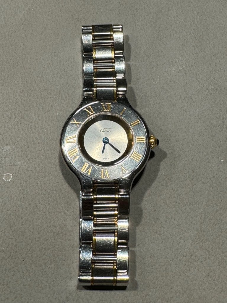 Must de Cartier, Montre-bracelet, Autres marques, Enlèvement ou Envoi, Acier