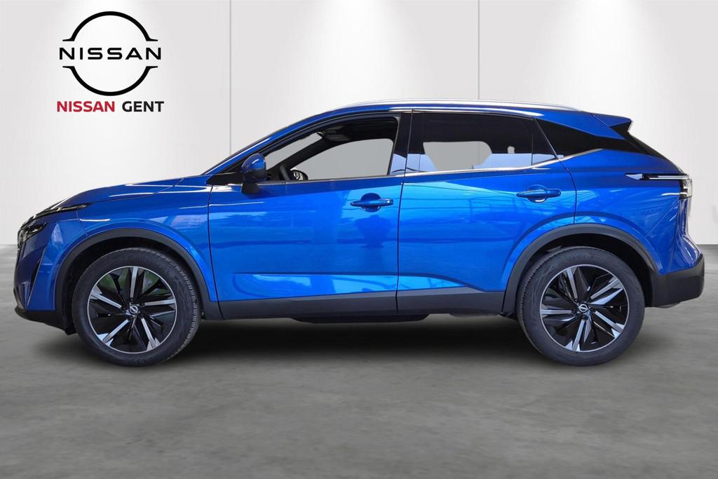 Nissan Qashqai MHEV 116KW Tekna Xtronic Automaat/Cold Pack/D, Stof, 1800 kg, Zwart, 4 cilinders
