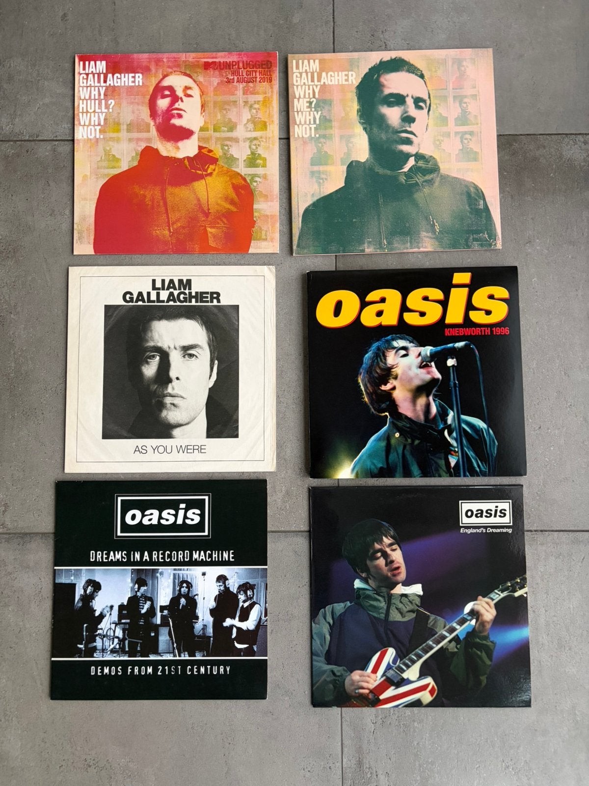 Oasis/Liam Gallagher, Ophalen, Zo goed als nieuw