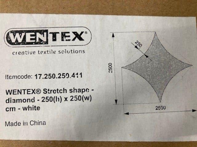 3 x Wentex Stretch Shape Diamond, Musique & Instruments, Enlèvement, Neuf