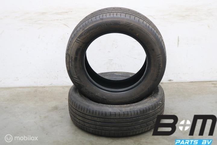 2 x 2056515 99H Maxxis Mecotra 3 DEMO 205 60 16, Gebruikt, 16 inch, 205 mm, Band(en)