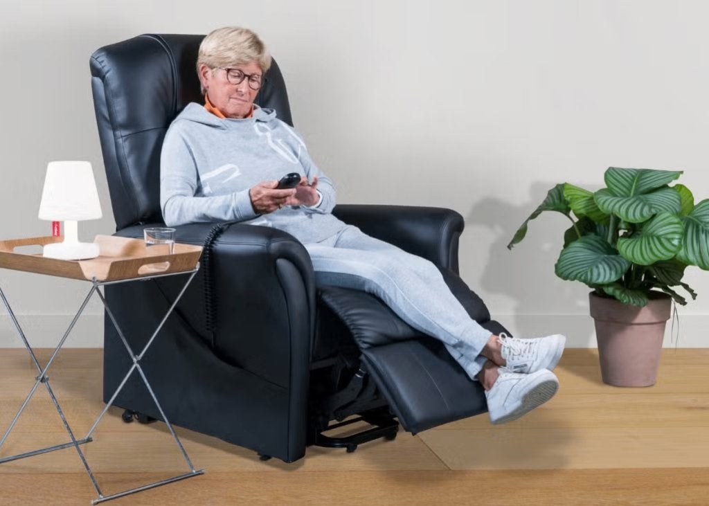 Elektrische relaxzetel met liftfunctie, Enlèvement