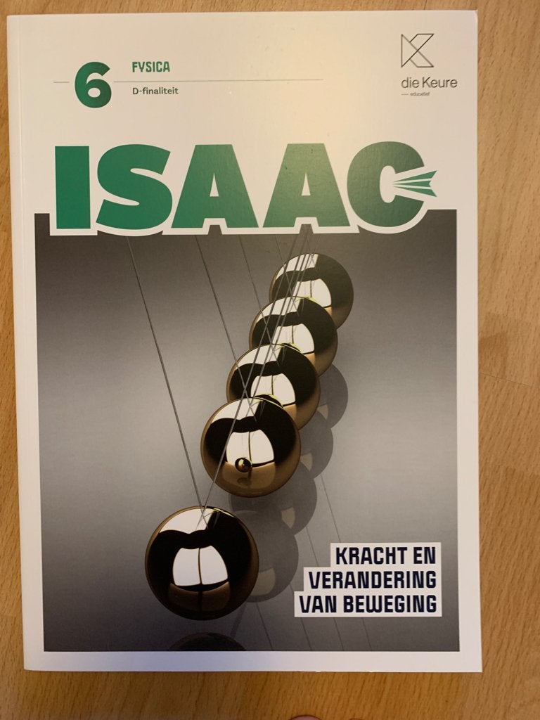 Fysica 5 Isaac Kracht en verandering in beweging, ASO, Natuurkunde, Ophalen of Verzenden, Nieuw