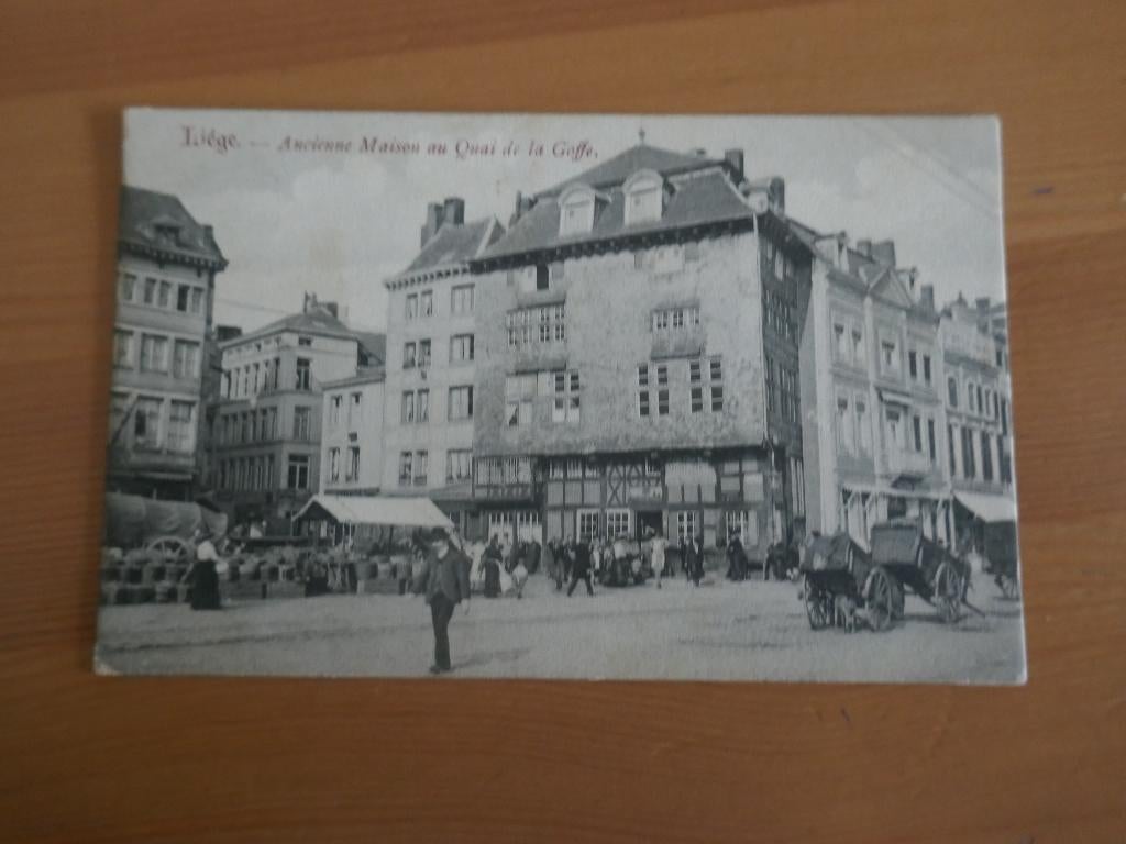 liège ancienne maison liégeoise au quai de la Goffe, Enlèvement ou Envoi, Affranchie, Liège