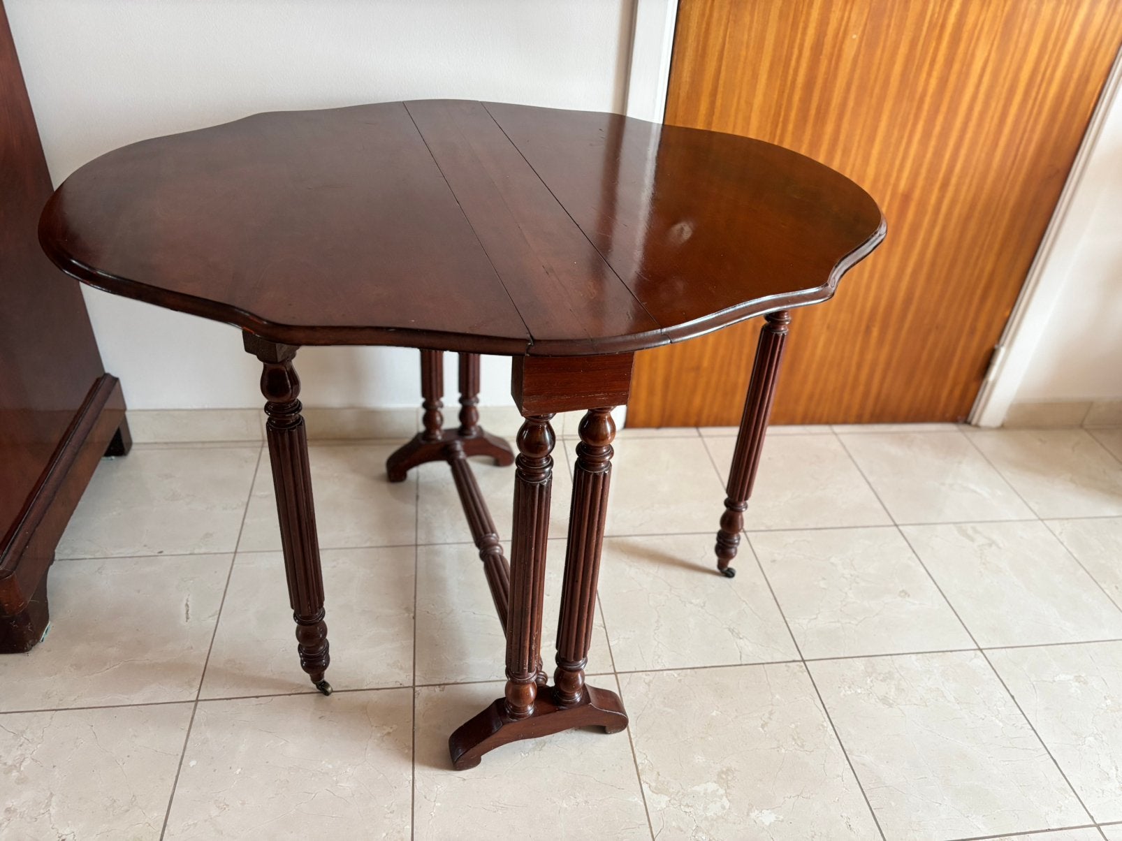 Salontafel Sutherland-tafel massief mahoniehout, Enlèvement