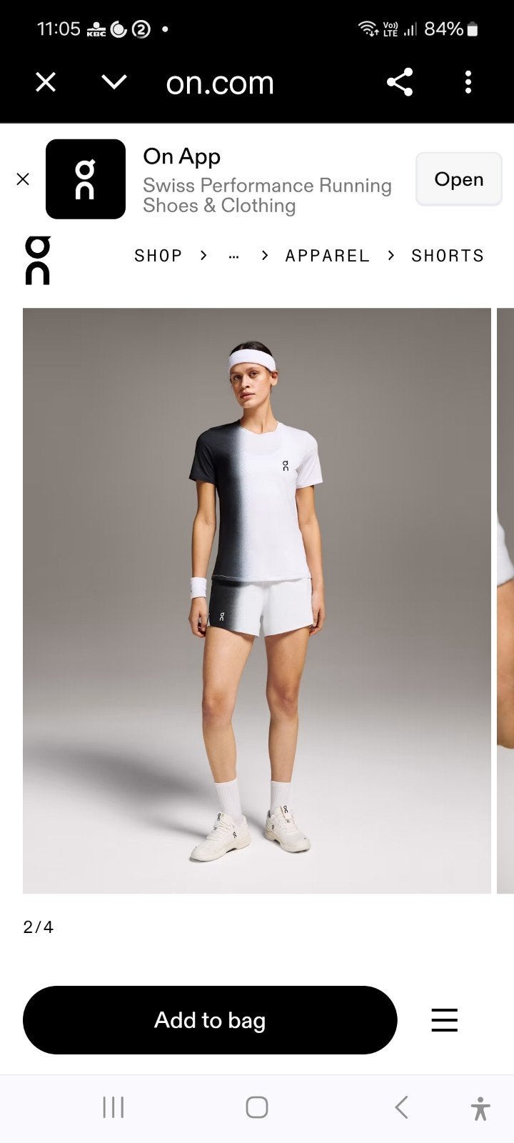 Nieuw tennis short van on maat xxl, Ophalen of Verzenden