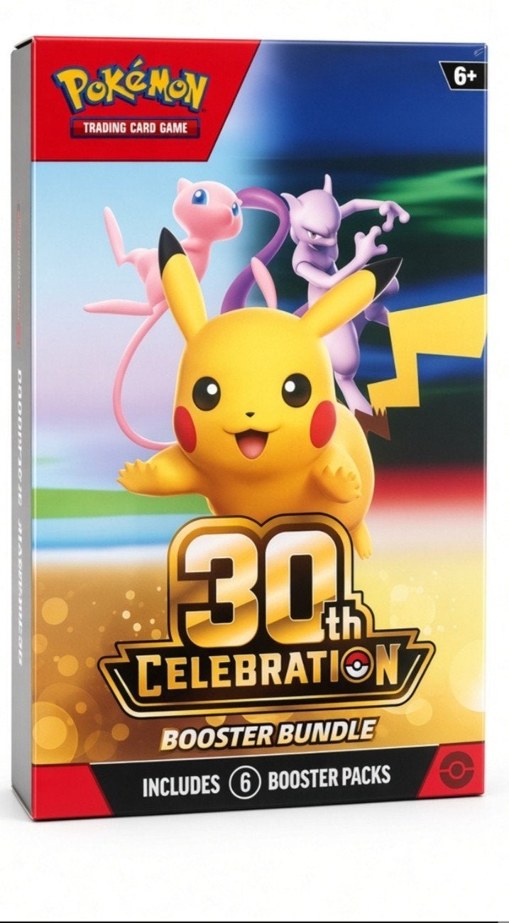 Pokémon TCG 30th Celebration Booster Bundle – Sealed / Nieuw, Ophalen of Verzenden