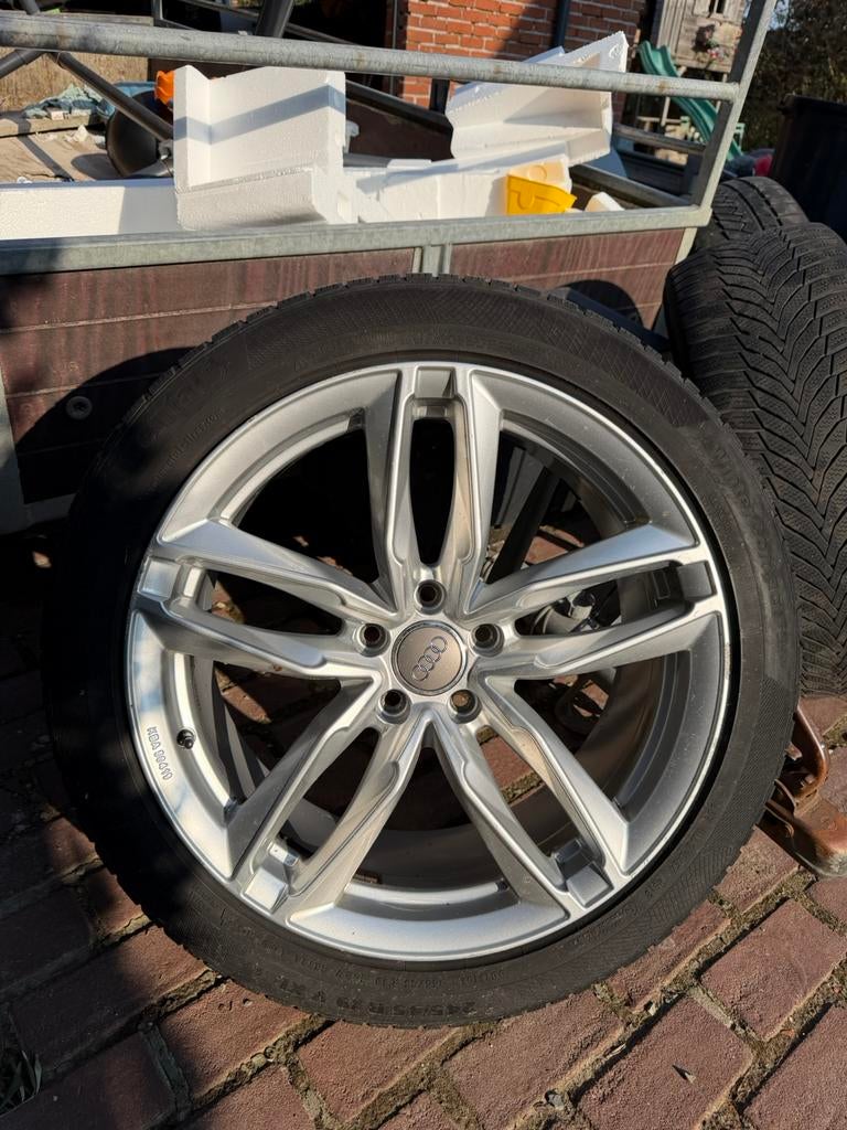 Audi velgen met winterbanden, Enlèvement, Pneus hiver, Jante(s)