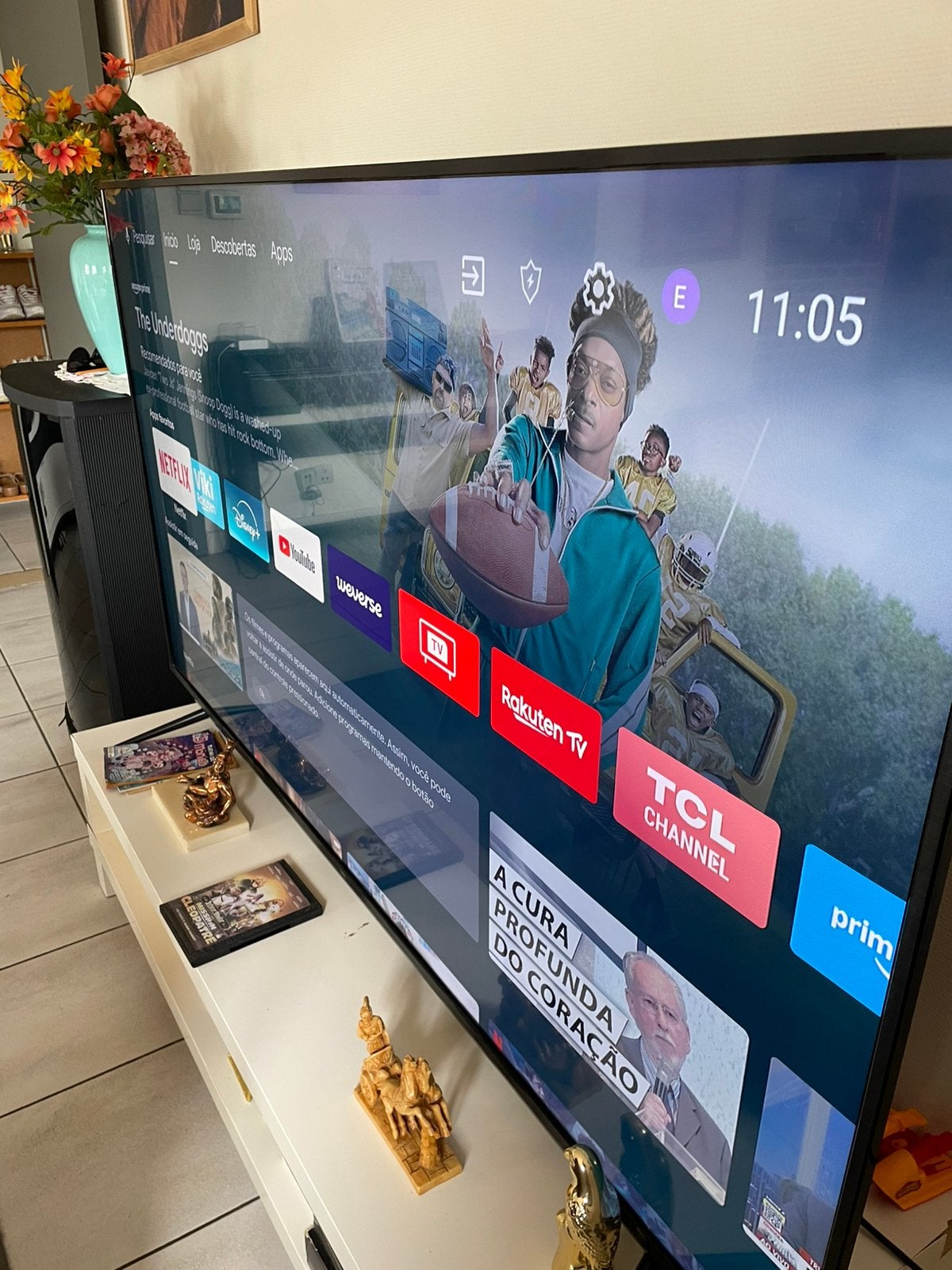 TV TCL SMART 70’ À VENDRE, Autres marques, LED, 80 à 100 cm, Enlèvement