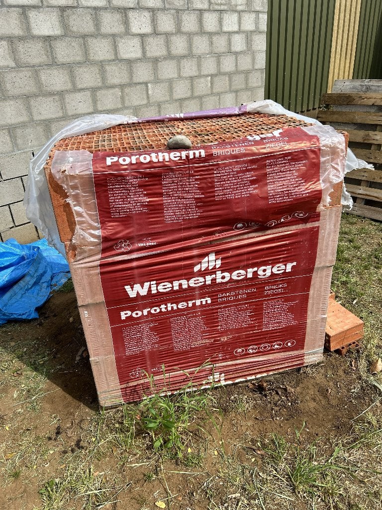 Wienerberger lijmblokken, Bricolage & Construction, Briques, Enlèvement, Neuf, Autres types