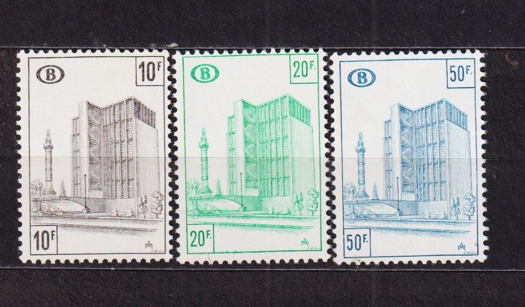 België Spoorwegzegels 1968 en 1975 **, Postzegels en Munten, Verzenden, Postfris, Treinen, Postfris