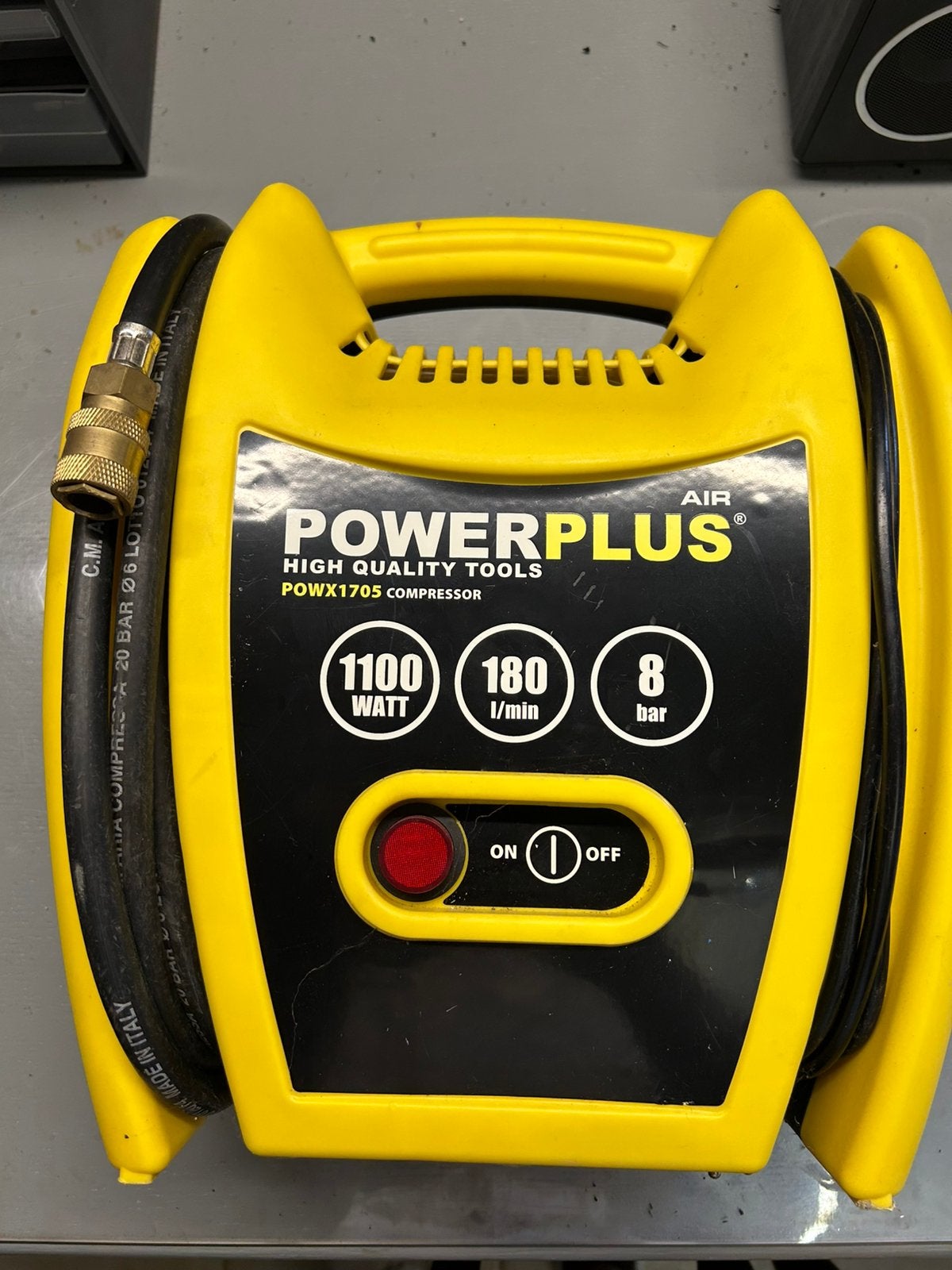 Compressor powerplus, Doe-het-zelf en Bouw, Ophalen of Verzenden, Zo goed als nieuw
