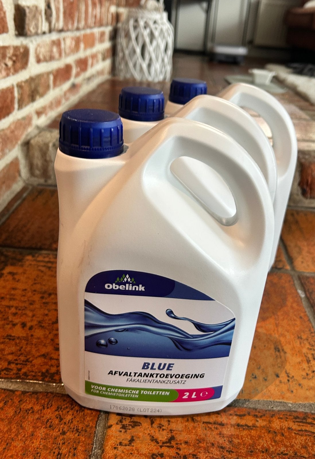 Obelink caracan afval tanktoevoeging, Ophalen