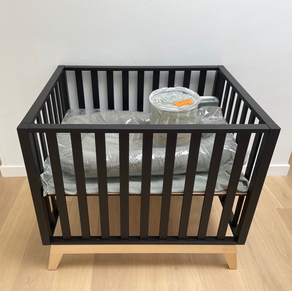 Park pericles Malmo zwart (incl matras en matrasbeschermer), Kinderen en Baby's, Babyparken, Ophalen, Gebruikt, Rechthoekig, Boxkleed