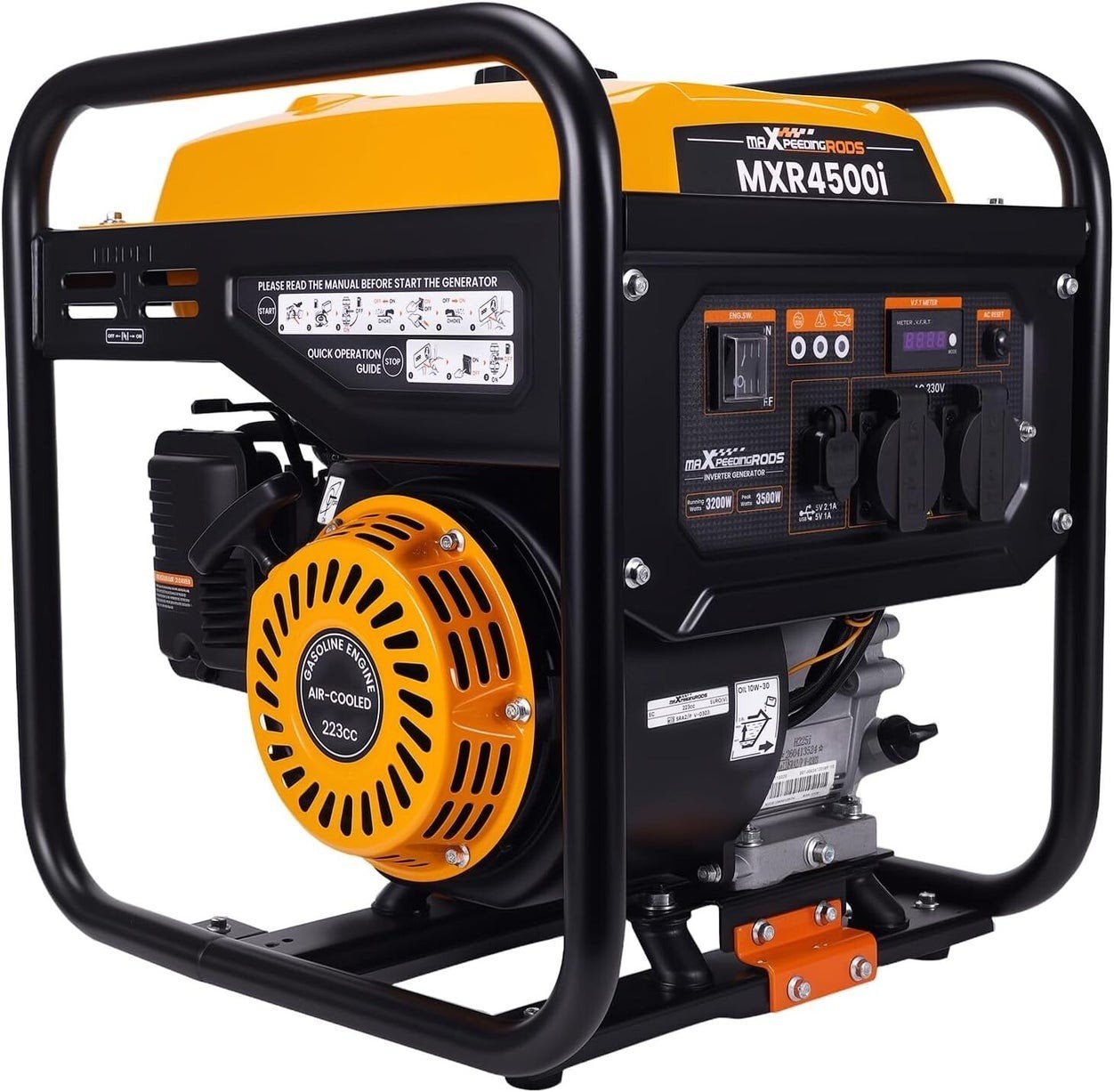 Stroomgenerator te huur, Ophalen