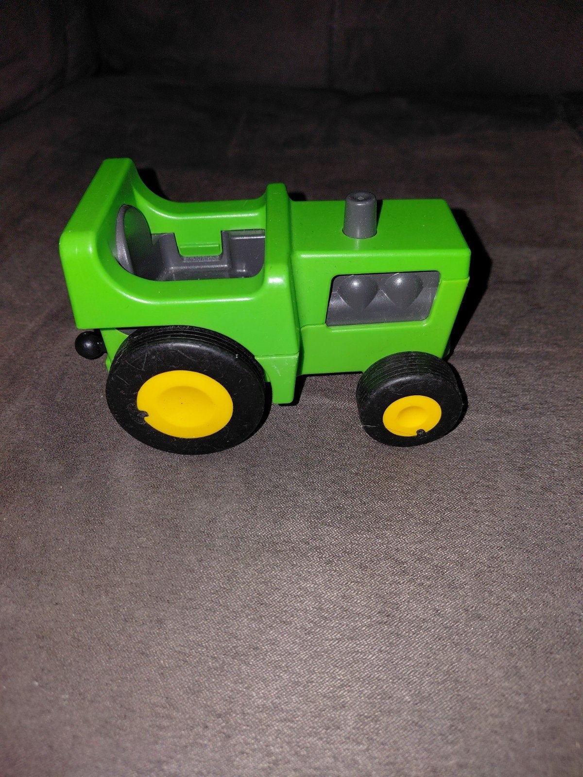tracteur playmobil, Enlèvement