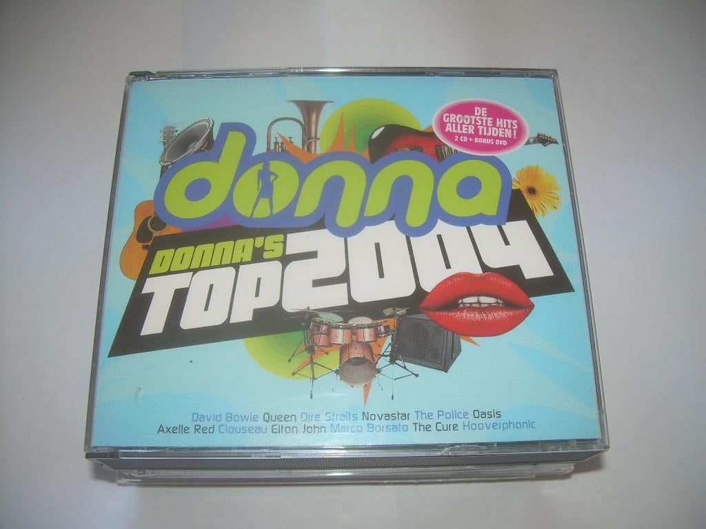 2 CD S + DVD - RADIO DONNA - TOP 2000, Cd's en Dvd's, Ophalen of Verzenden, Zo goed als nieuw, Pop, Boxset