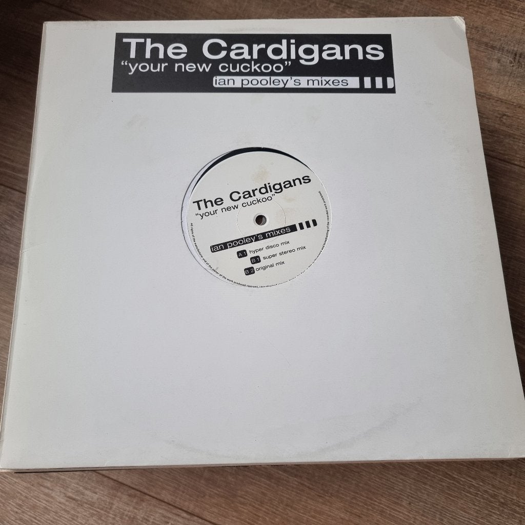 12" The Cardigans – Your New Cuckoo (Ian Pooley's Mixes), CD & DVD, Vinyles Singles, 12 pouces, Enlèvement ou Envoi, 1990 - 1999